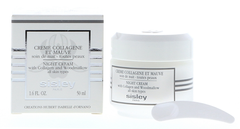 sisley cosmetics botanical night cream with collagen and woodmallow