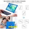 thumbnail image 3 of Kebiory for Teclast P50 Case,for Teclast P50S Case,Kids Friendly Soft Silicone with Adjustable Stand Full Shockproof Case Cover for Teclast P50/Teclast P50S 11 Inch Tablet(Blue), 3 of 6