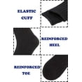 thumbnail image 2 of Womens Wool Socks Warm Comfort Work Duty Boot Winter Thick Socks For Cold Weather 5 Pairs, 2 of 5