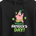 thumbnail image 3 of SpongeBob SquarePants - Happy St. Patricks Day - Juniors Cropped Pullover Hoodie, 3 of 6