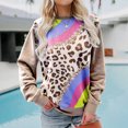 thumbnail image 1 of Puntoco moda mujer manga larga cuello sesgado Navidad impresión blusa otoño causal pulóver tops Puntoco Puntoco-4802, 1 of 6