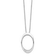thumbnail image 1 of 925 Sterling Silver White Ice .015ct. Diamond Necklace; 18 inch; for Adults and Teens; for Women and Men, 1 of 3