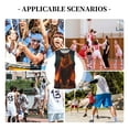 thumbnail image 6 of Xecao Candle Shepherd Dog print basketball shirt for both men and women, a unisex basketball jersey perfect for theme parties-Small, 6 of 6