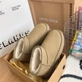 thumbnail image 1 of Botas de nieve para mujer, con puntera gruesa y suela gruesa, combinables, feas, lindas, acolchadas de algodón, botas básicas para mujer con punta redonda, cálidas y antideslizantes para mujer, 1 of 4