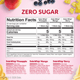 thumbnail image 3 of (2 pack) Dole Whip Powder Drink Mix Variety Pack, Pineapple, Mango, & Berry, Zero Sugar, 30 Sticks, 3 of 6
