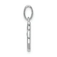 thumbnail image 2 of White Sterling Silver Charm Pendant Themed Flat Back 21 mm 10, 2 of 3