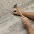 thumbnail image 6 of M-D Building Products 43380 2 In. X 36 In. Warm Gray Aluminum Carpet Trim w/ Screw Nails, 6 of 7