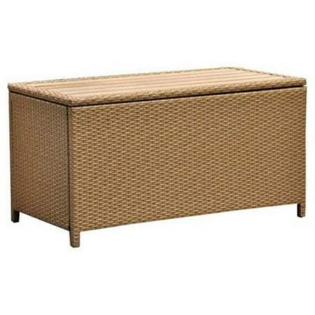 Barcelona Resin Wicker Storage Trunk