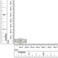 thumbnail image 6 of 2 Carat Center 7MM Round Cut Lab Created Moissanite Diamond Halo Split Shank Engagement Ring For Women In 14K White Gold Over Sterling Silver (G-H Color, VVS1 Clarity, 2 Cttw)-4, 6 of 8