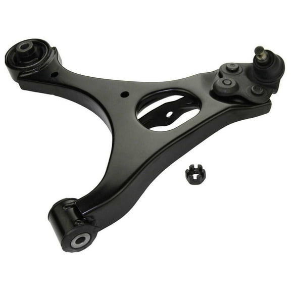 AutoShack Front Right Lower Control Arm with Ball Joint Assembly for 2006-2011 Honda Civic 2006-2011 Acura CSX 1.3L 1.8L 2.0L FWD | Passenger Side CAK720385