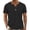 Black, variant on Men's Short Sleeve V Neck Solid Color Cotton T-Shirt - Casual Streetwear Stylish Simple Basic True Classic Tees Men Soft Breathable Summer,Green 3XL