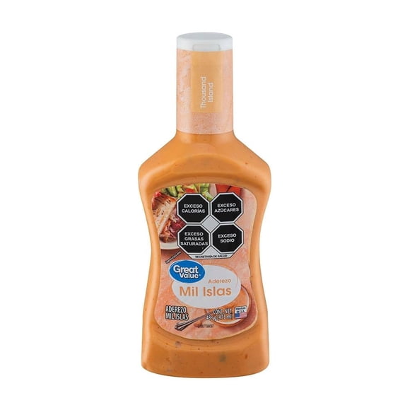 Aderezo Great Value mil islas 473 ml