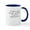 White/Navy Inside, variant on CafePress - I Talk To Myself Expert Opinion Mug - 11 oz Ceramic Mug - Novelty Coffee Tea Cup