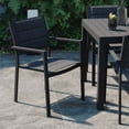 thumbnail image 4 of Set de 2 sillas de Comedor NATERIAL, Aluminio durable, Orion Alpha II, apilable, resistente a la humedad, 4 of 9