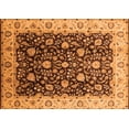 thumbnail image 1 of Ahgly Company Indoor Rectangle Oriental Orange Industrial Area Rugs, 4' x 6', 1 of 4