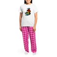 thumbnail image 4 of CafePress - Samurai Robe Women's Light Pajamas - Women's Short Sleeve Print T-Shirt and Pants Light Cotton Pajama Set, 4 of 7