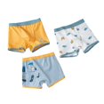 thumbnail image 3 of SILVERCELL Toddler Kids Soft Cotton Boxer Briefs Various Cartoon Patterns Comfort Panty (Pack of 3) for Boys 3-11 Years Old, 3 of 4