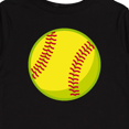 thumbnail image 4 of Inktastic Personalized Softball Boys or Girls Long Sleeve Toddler T-Shirt, 4 of 5