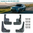 thumbnail image 2 of Mud Guards For KIA EV9 2023-2025, Splash Guards Molded Front&Rear Set-Black, 2 of 5