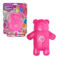 thumbnail image 1 of Figura Estirable Ruz Pikkys Gomi-Ositos (Edey 12 cm Rosa), 1 of 4
