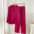 thumbnail image 1 of Pyjama pour Femmes Âgées à Imprimé Léopard, Manches Longues, Automne et Hiver, Confortable et Chaud, 1 of 7