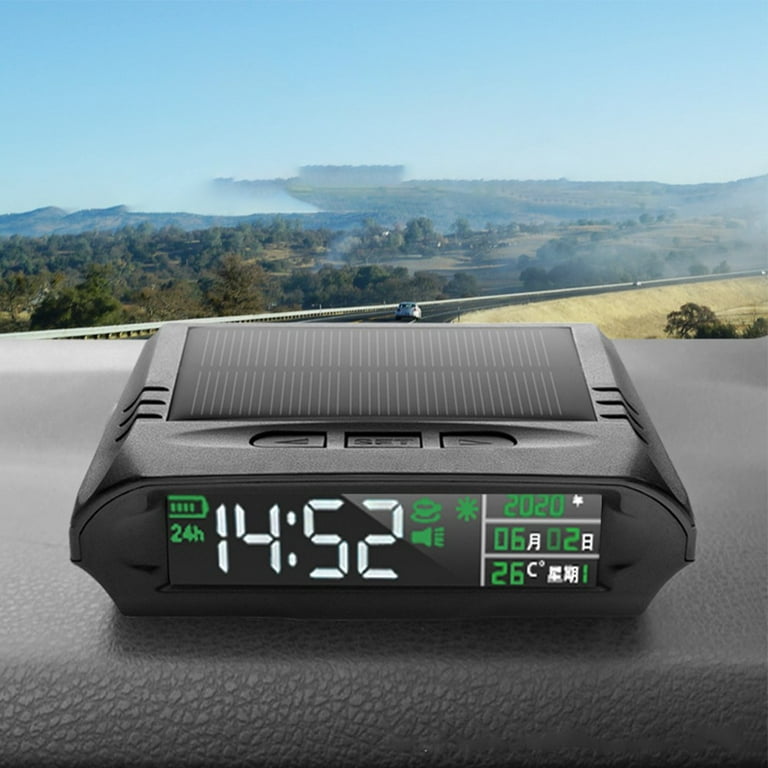 Car Wireless Solar Car HUD Head Up Display Digital GPS Speedometer