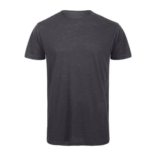 B&C Camiseta abultada Algodón orgánico Modelo Favourite hombre caballero (Antracita chic)