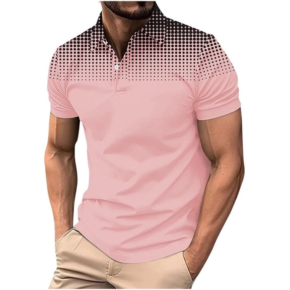 Awdenio Mens Shirts Short Sleeve 2026 Casual T-Shirts Color Block Slim Fit Golf Shirt with Pocket