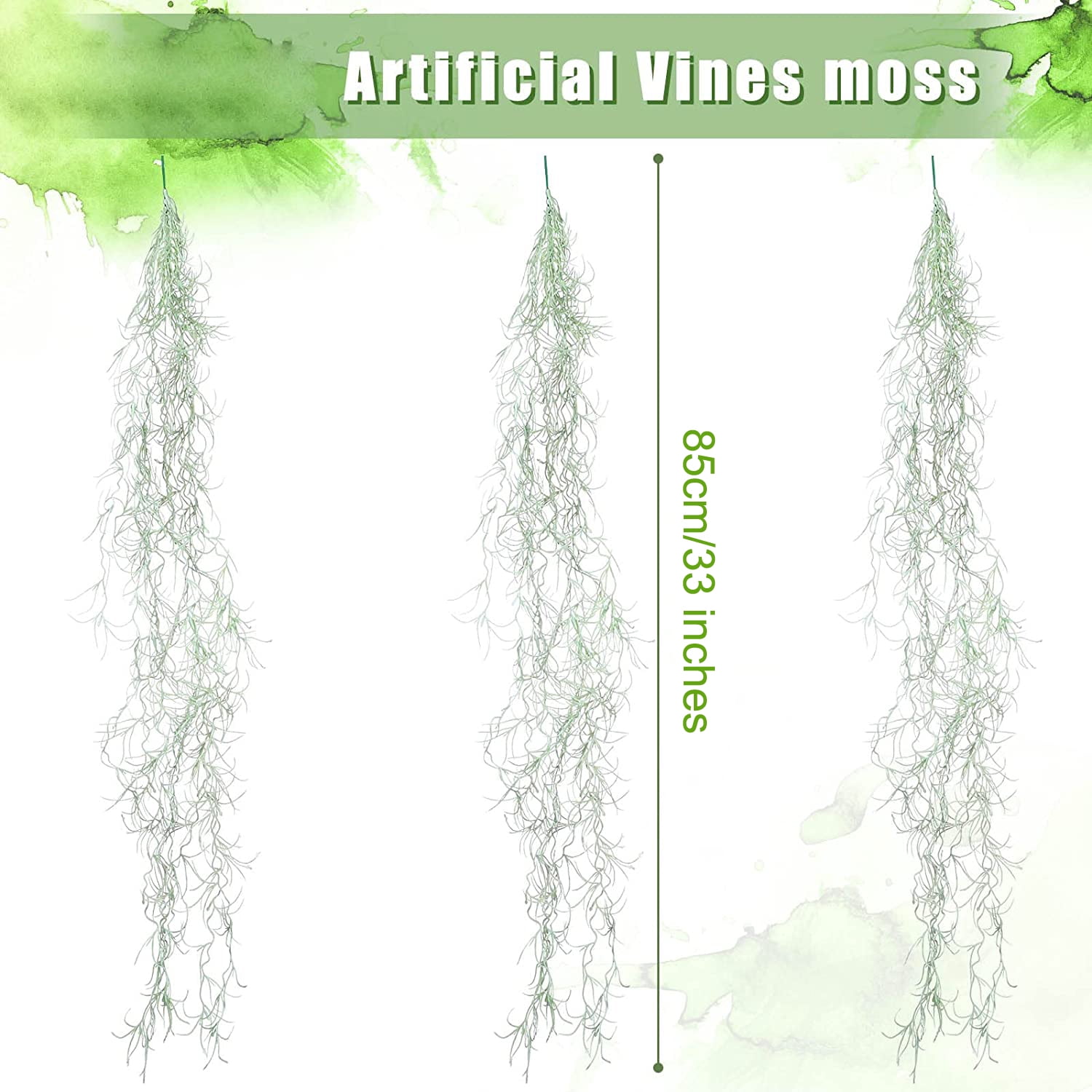 Artificial Spanish Moss Fake Moss Hanging Vines Moss For - Temu