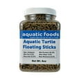 thumbnail image 4 of Aquatic Foods Inc. Aquatic Turtle 3/8" x 1/8" 30% Protein Floating Sticks for Aquatic & Semi Aquatic Red Ear, Painted. Map, Soft Shell Pond Turtles...WL 6oz Sm Jar, 4 of 6