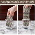 thumbnail image 6 of 6 Pcs Funny Kitchen Towels,Brown Bigfoot and Pine Tree Pattern Microfiber Dish Towels,Kitchen Tea Towels,Kitchen Towel Set (18" X 26"), 6 of 7
