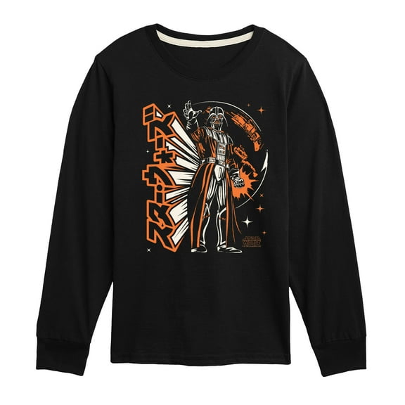 Star Wars - Darth Vader Grip On The Galaxy - Toddler And Youth Long Sleeve Tee