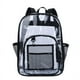 thumbnail image 1 of Clear Backpack Heavy Duty Transparent backpacks with Widened Handle Thick PVC See-Through Bookbags for School, Work, 1 of 5