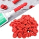 thumbnail image 2 of 100 Uds. Sombrero de Calafateo Rojo Duradero para Sellar Y Conservar Tubo de Calafateo Abierto Botellas de Pegamento Herramienta Tubo de Silicona mayimx Sombreros de calafateo, 2 of 7