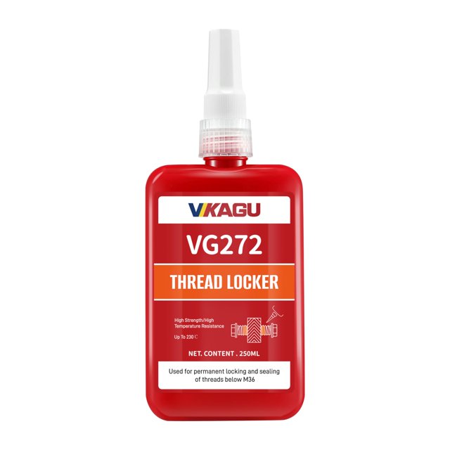 Fijador de roscas VIKAGU VG272 rojo 250 ml resistente al calor