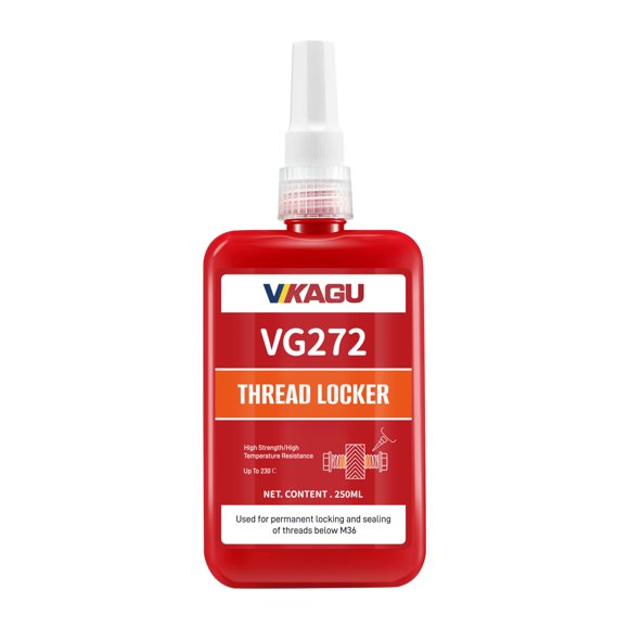 Fijador de roscas VIKAGU VG272 rojo 250 ml resistente al calor