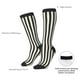 thumbnail image 4 of Balery Black And White Thick Stripes Calcetines novedosos Calcetines deportivos Calcetines hasta la rodilla Calcetines de algodón Calcetines originales y geniales, 4 of 6