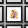 thumbnail image 4 of Gallery Pops Disney Princess - Rapunzel Paint Your Story Wall Art, Black Framed Version, 12" x 12", 4 of 5
