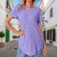 thumbnail image 5 of Camiseta holgada de un solo pecho que combina con todo para mujer de ajuste relajado para mujer FLhrweasw Para estrenar, 5 of 7