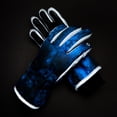 thumbnail image 2 of WinterProof Royal Abstract Camo Reflective Boy's Ski Glove, 2 of 8