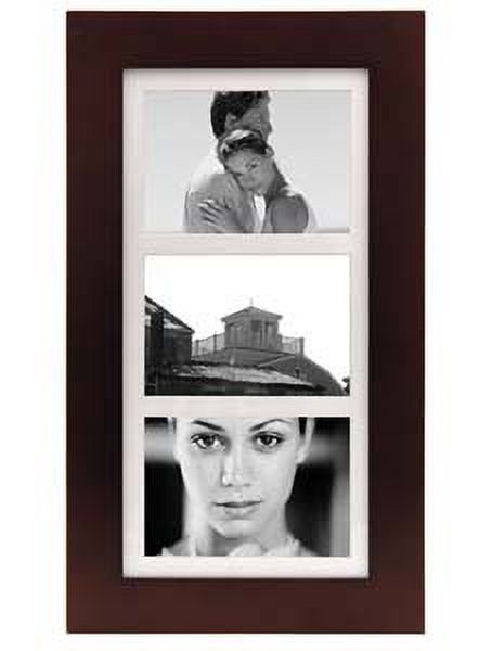 Dark Walnut MANHATTAN collage displays  3  5x7 photos - 5x7 - image 2 of 2