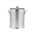 thumbnail image 1 of Kraftware 70442 Brushed Chrome 5 Quart Ice Bucket With Metal Side Handles, 1 of 1