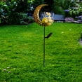 thumbnail image 4 of Colorful Solar Garden Moon Light, Hollow Design, For Yard Pathway, Auto Dusk To Dawn, 4 of 6