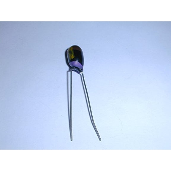 DT06.3M100 100uf 6.3V 20% Radial Lead Dipped Tantalum Capacitor (1 piece) - DT06.3M100