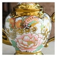 thumbnail image 4 of 20-piece porcelain tea set, teapot, cup and saucer, tea set with teapot and cup saucer, vintage porcelain afternoon coffee pot for tea parties and weddings, 4 of 7