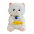 thumbnail image 4 of Gato de peluche Súper Suave Muñeco de peluche Juguete Animal de dibujos animados Gato de peluche Huggable Decoración adorable para la decoración de la, 4 of 8