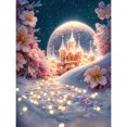 thumbnail image 1 of 5D DIY Con Taladro Flores Nevadas Fantasía 30x40cm, 1 of 9