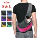 thumbnail image 2 of 1 mochila para perros, bolsa de transporte para perros, bolsa de viaje tipo bandolera de malla transpirable para cachorros, gatos, senderismo y acampada, 2 of 5