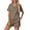 Brown, variant on 2 Piece Sets for Women Fashion Home Clothing Pajama Set Knitted Fabric Short Sleeved Shorts Two-Piece Set