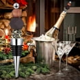 thumbnail image 3 of 10 Pcs Beadable Wine Stoppers for Wine Bottles Bulk, 30 Pcs 15mm Silicone Beads Bulk for DIY Wedding Bar Holiday Party, 3 of 5